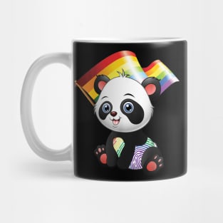 Rainbow Panda /pride allyship Mug